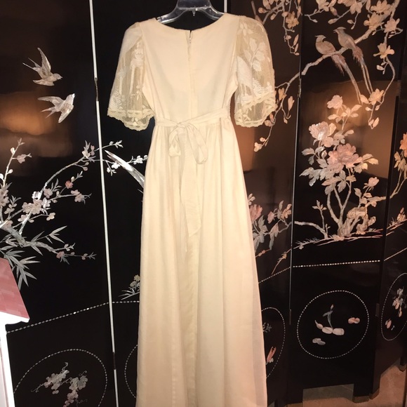 💃Vintage lovely dress with lace - Picture 3 of 6